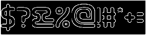 CYBER CITY-Hollow-Inverse otf (400) Font OTHER CHARS