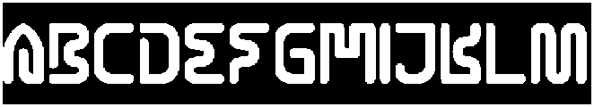 CYBER CITY-Inverse otf (400) Font UPPERCASE