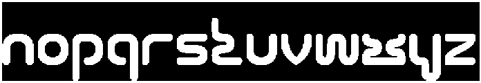 CYBER CITY-Inverse otf (400) Font LOWERCASE