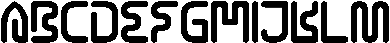 CYBER CITY-Light otf (300) Font UPPERCASE