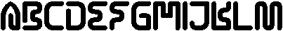 CYBER CITY otf (400) Font UPPERCASE