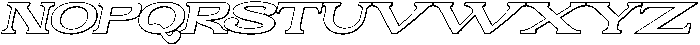 CYLARITH DRAKETH CAPS 3D Italic otf (400) Font UPPERCASE