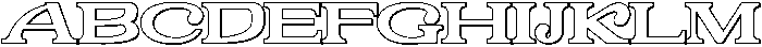 CYLARITH DRAKETH CAPS 3D Regular otf (400) Font UPPERCASE