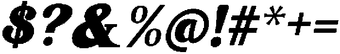 CYLARITH DRAKETH CAPS Italic otf (400) Font OTHER CHARS