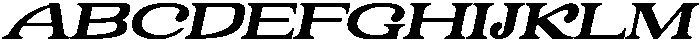 CYLARITH DRAKETH CAPS Italic otf (400) Font UPPERCASE