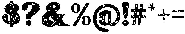 CYLARITH DRAKETH CAPS RUSTIC Regular otf (400) Font OTHER CHARS