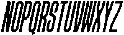 Cyasren Italic otf (400) Font UPPERCASE