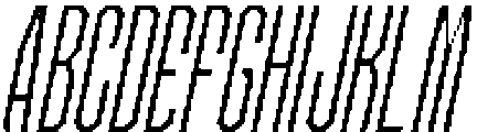 Cyasren Thin Italic otf (100) Font UPPERCASE