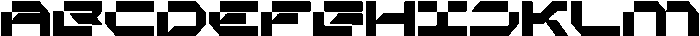 Cyber Grid Regular otf (400) Font UPPERCASE