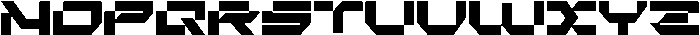 Cyber Grid Regular otf (400) Font UPPERCASE