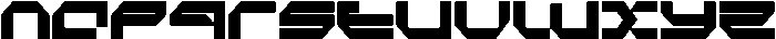 Cyber Grid Regular otf (400) Font LOWERCASE
