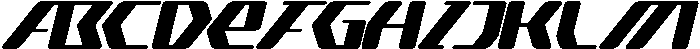 Cyber Motion Italic otf (400) FONT