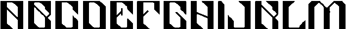 Cyber Pulse otf (400) Font UPPERCASE