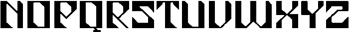 Cyber Pulse otf (400) Font UPPERCASE