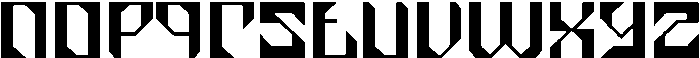 Cyber Pulse otf (400) Font LOWERCASE