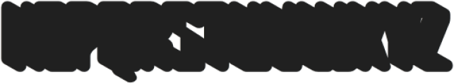 Cyber Techno Extrude otf (400) Font UPPERCASE