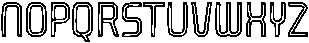 CyberFlux Regular otf (400) Font LOWERCASE