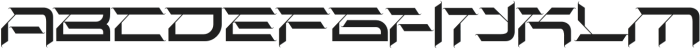 CyberTronic-Regular otf (400) Font UPPERCASE