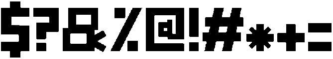 Cyberbang Regular otf (400) Font OTHER CHARS