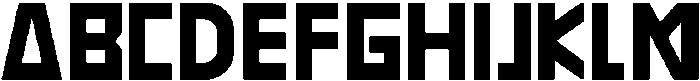 Cyberbang Regular otf (400) Font UPPERCASE