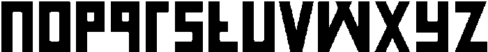 Cyberbang Regular otf (400) Font LOWERCASE
