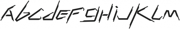 Cyberpunk otf (400) Font LOWERCASE