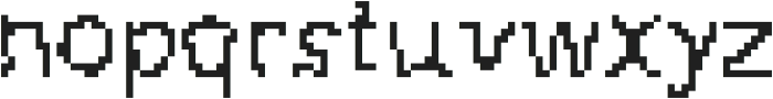 Cybertrace ttf (400) Font LOWERCASE