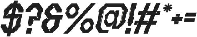 Cybros Italic otf (400) Font OTHER CHARS