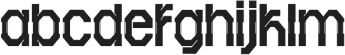 Cybros Regular otf (400) Font LOWERCASE