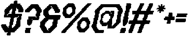 CybrosPixel-Regular otf (400) Font OTHER CHARS