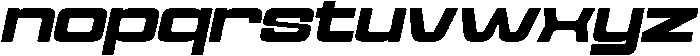 Cyfor Bold Oblique otf (700) Font LOWERCASE