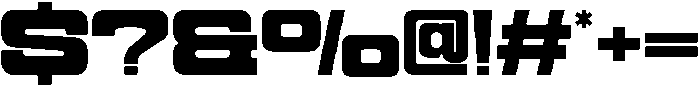 Cyfor Extra Bold otf (700) Font OTHER CHARS