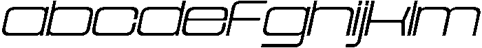 Cyfor Extra Light Oblique otf (200) FONT