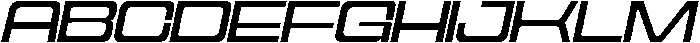 Cyfor Oblique otf (400) Font UPPERCASE