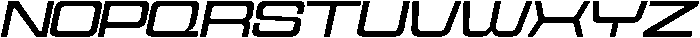 Cyfor Oblique otf (400) Font UPPERCASE