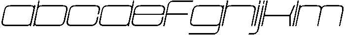 Cyfor Thin Oblique otf (100) FONT
