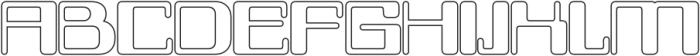 Cynode Outline otf (400) Font UPPERCASE