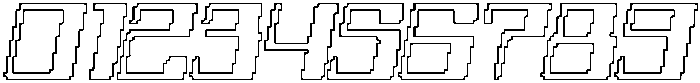 Cynode Pixel Outline otf (400) Font OTHER CHARS