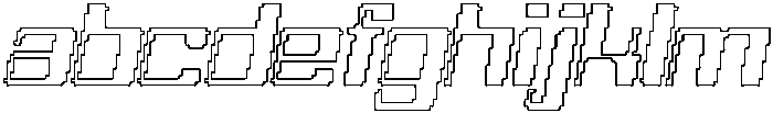 Cynode Pixel Outline otf (400) FONT