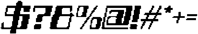 Cynode Pixel Regular otf (400) Font OTHER CHARS