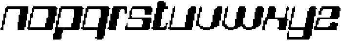 Cynode Pixel Regular otf (400) Font LOWERCASE