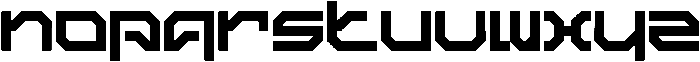 Cypher Regular otf (400) Font LOWERCASE