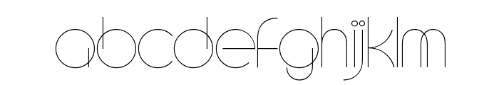 Cycle-Regular Font UPPERCASE