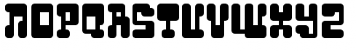 Cyberdelic Regular Font UPPERCASE