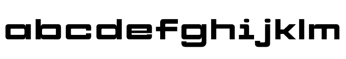 CYBER FREIGHT Normal Font LOWERCASE
