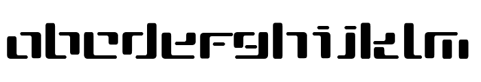 CYBE Font LOWERCASE
