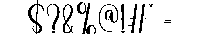 Cyan Font OTHER CHARS