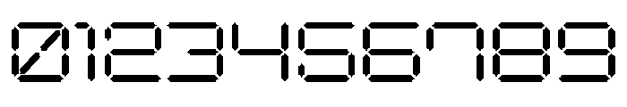 Cyber Digital Font OTHER CHARS