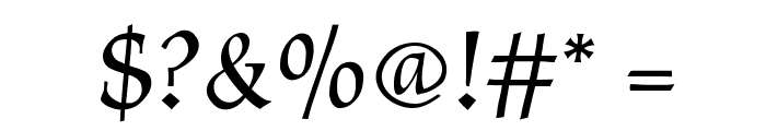 CyberCaligraphic Font OTHER CHARS