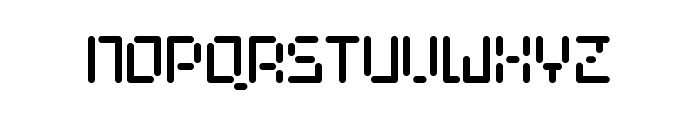 CyberSystem2-3 Font UPPERCASE